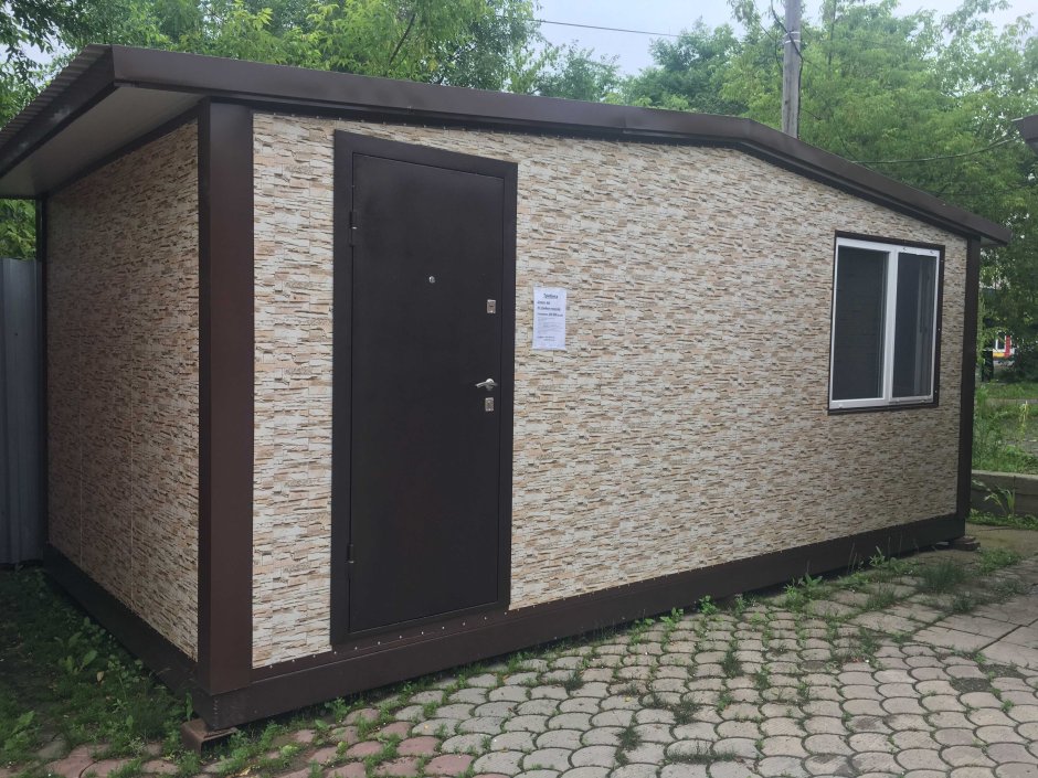 Баня из сэндвич панелей