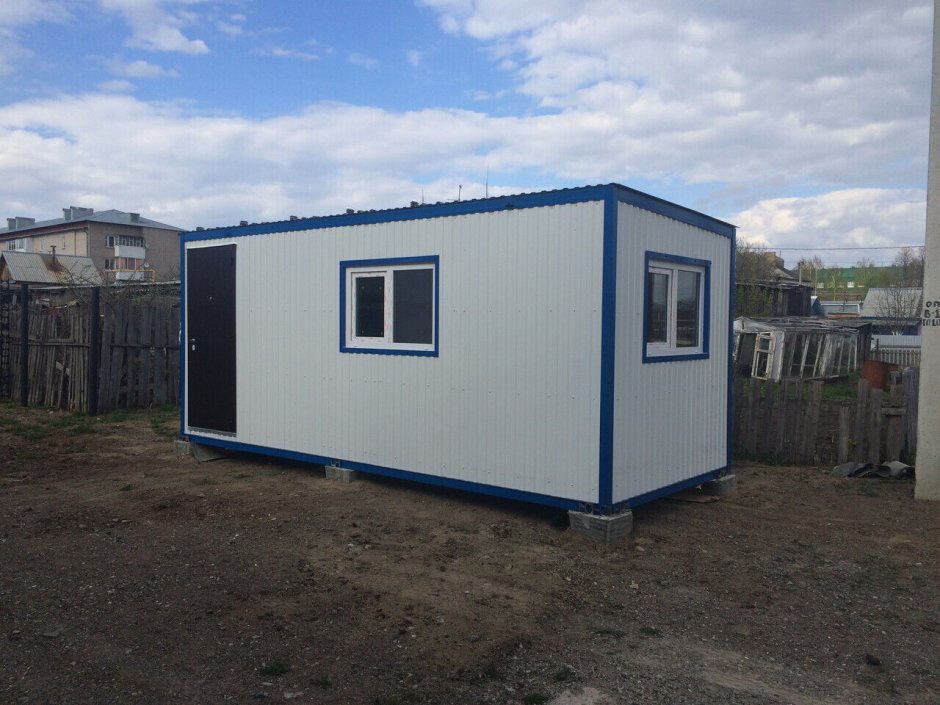 Блок-контейнер, металлический, 6000х2450х2600мм,