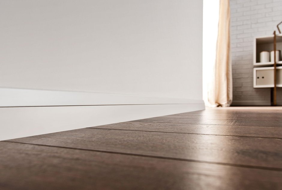 Плинтус напольный Oak White Oil Skirting