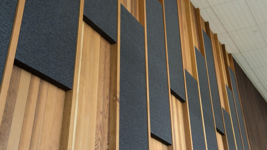 Акустические шпонированные панели Gustafs Panel System