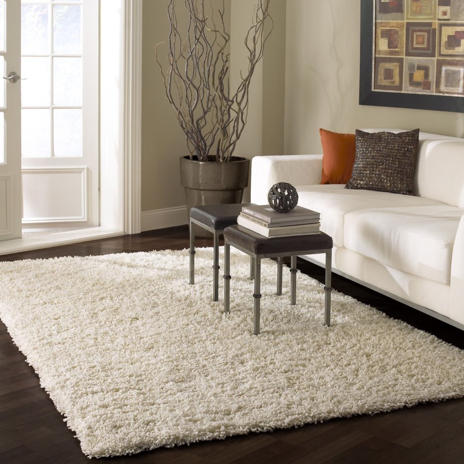 Ковёр Luxury Shaggy White