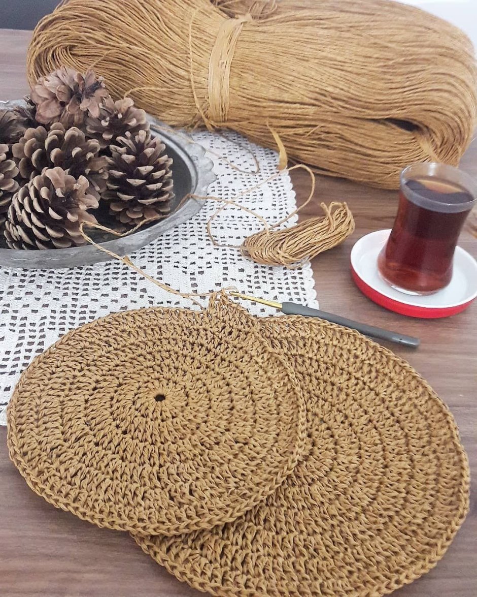Коврик из шпагата