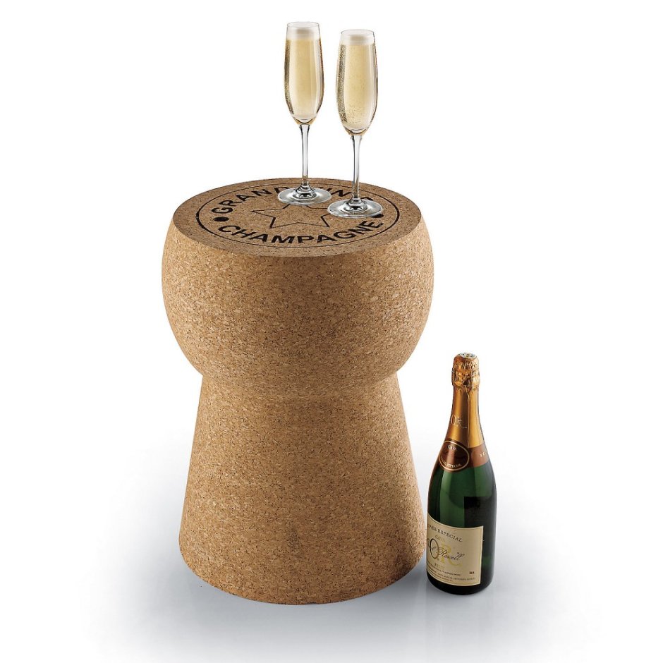 Гигантский корковый табурет Champagne