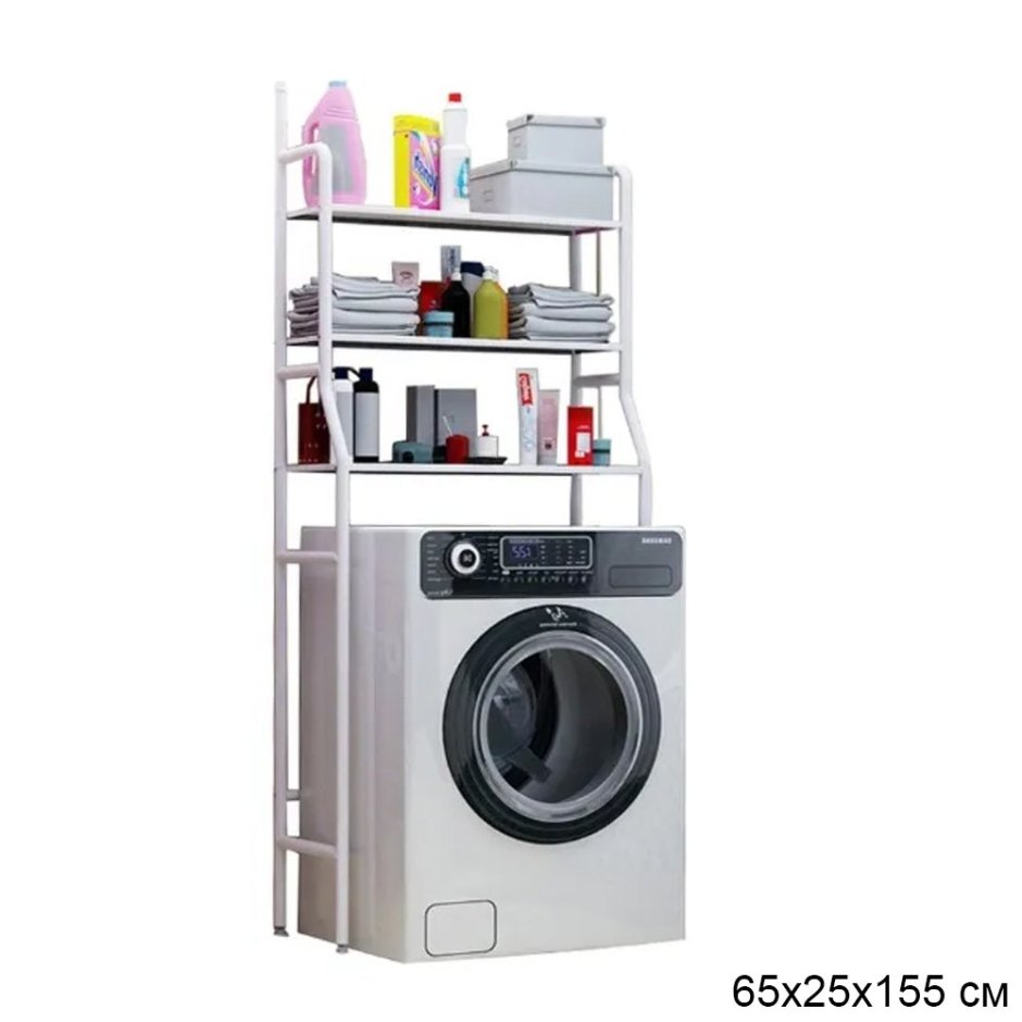 Стеллаж для ванной Costway, 68х25х163 см, cost-hw47885wh