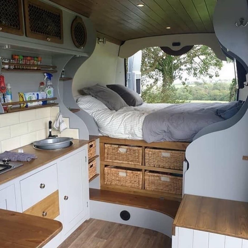 VW lt Camper Interior