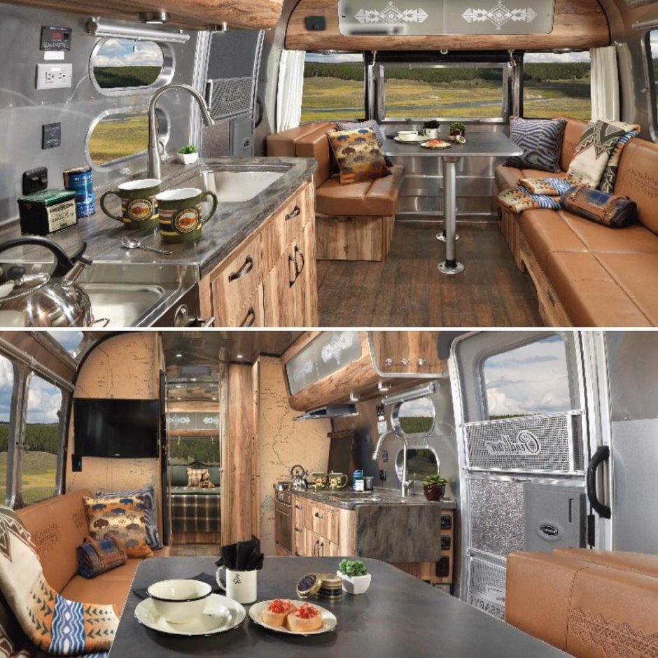 Airstream Trailer внутри