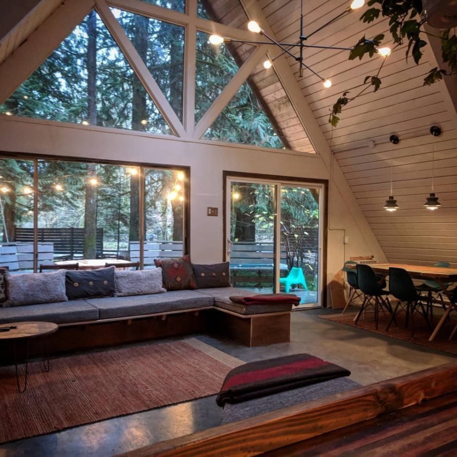 А образный дом интерьер