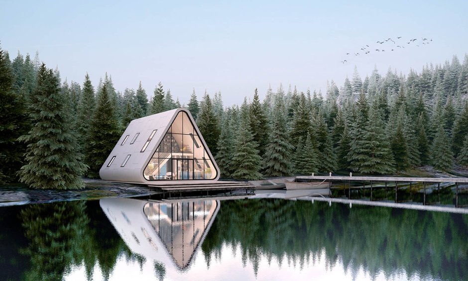 Skydome Angle треугольный дом