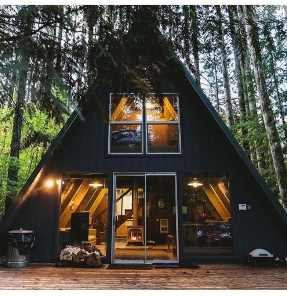 А фрейм дом шалаш