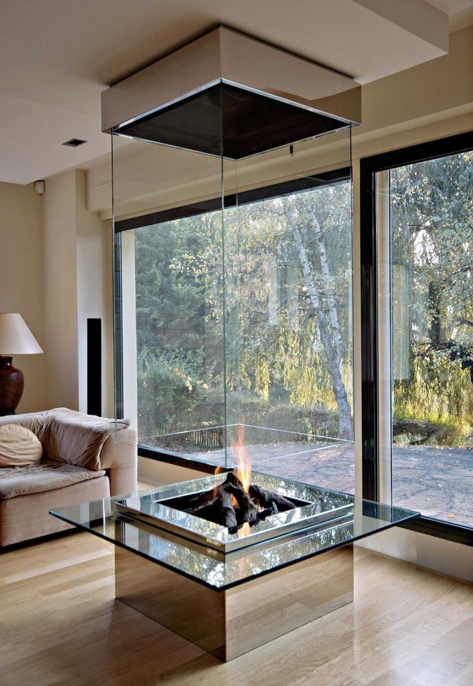 Стеклянные камины Boley 870 Glas