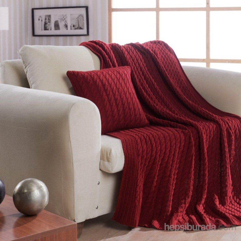 Плед вязаный Issimo Home