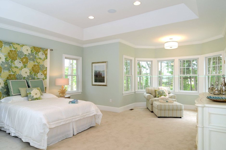 Цвет Benjamin Moore Prescott Green