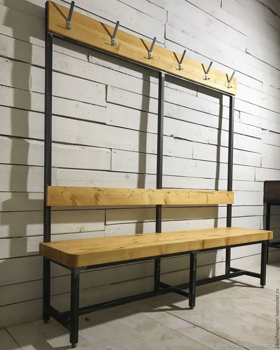 Скамья гардеробная 1000x400x400 Промет