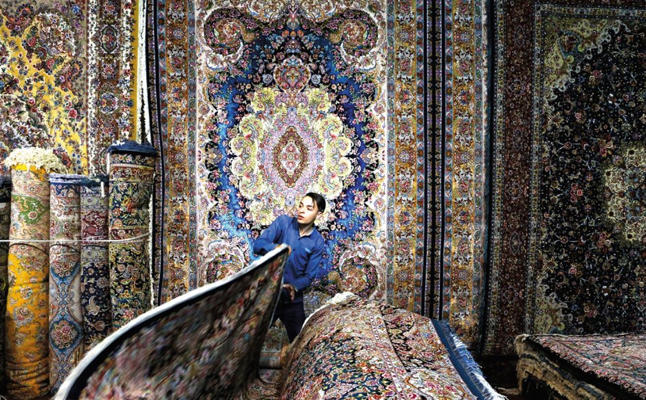 Иранское ковроделие