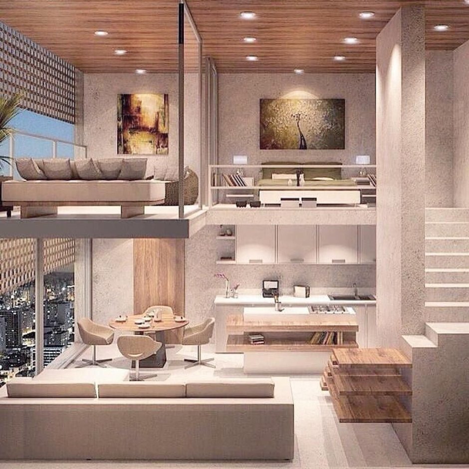 Korean Loft House Design