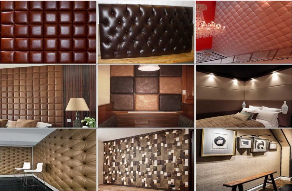 Мягкие декоративные панели