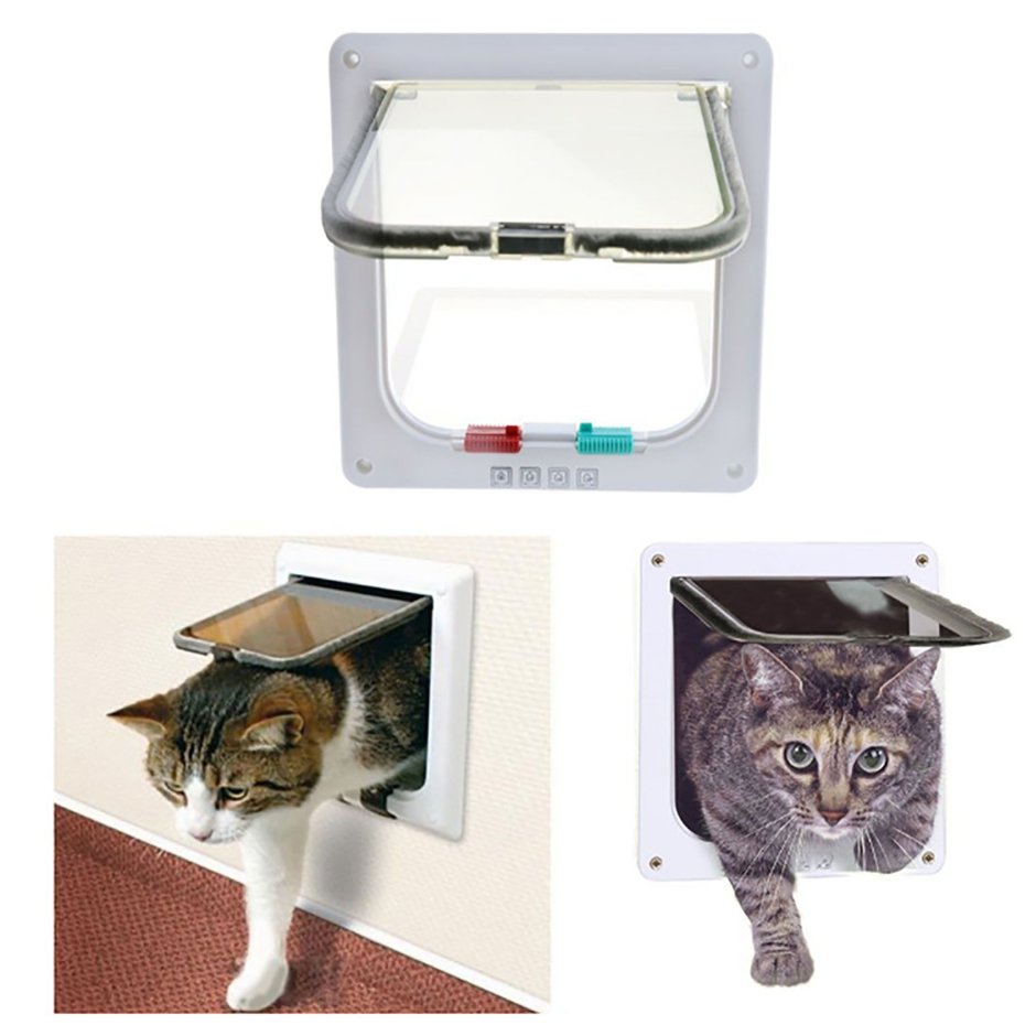 Дверца в дверь для животных Trixie 2-way Cat Flap 21х21 см