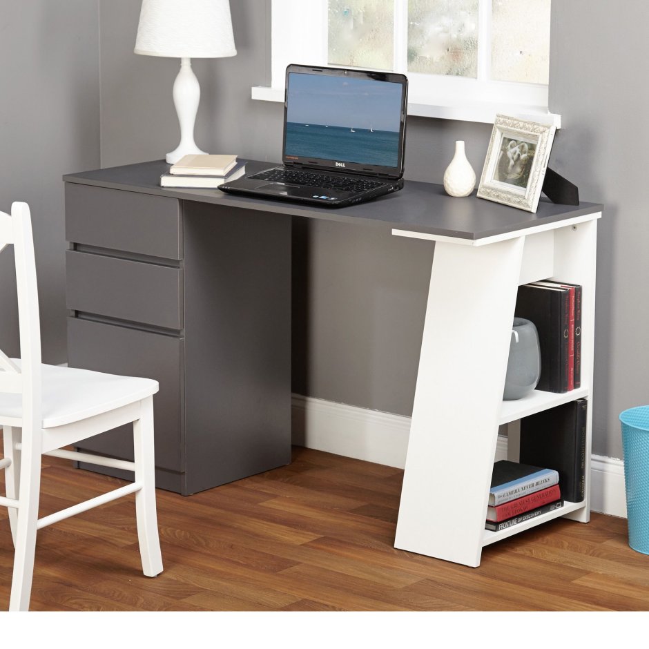 Стол компьютерный Homeoffice (белый, 1200х550х964 мм)