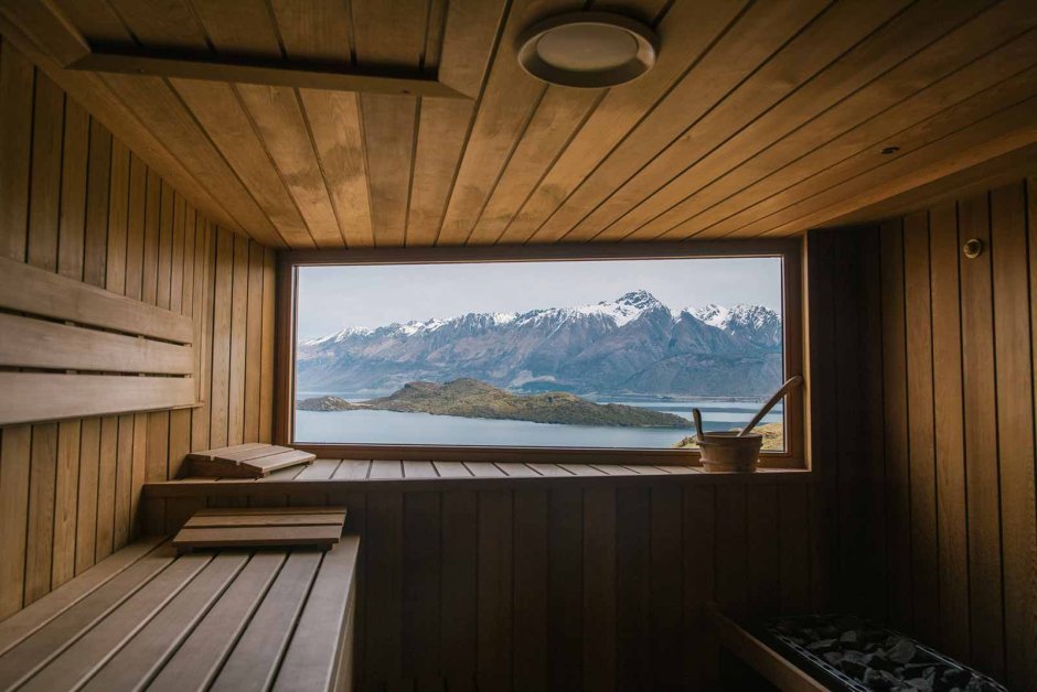 Sauna New Zealand Pine