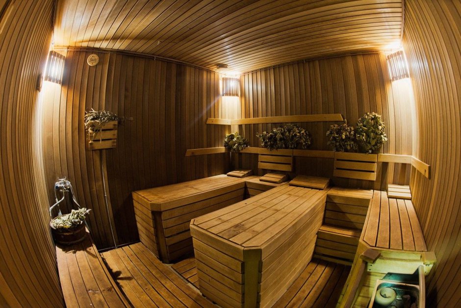 Красивые сауны