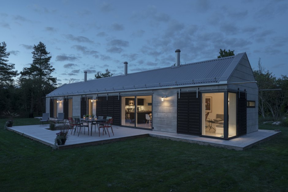Дом-сарай в Голландии Barn House Eelderwolde