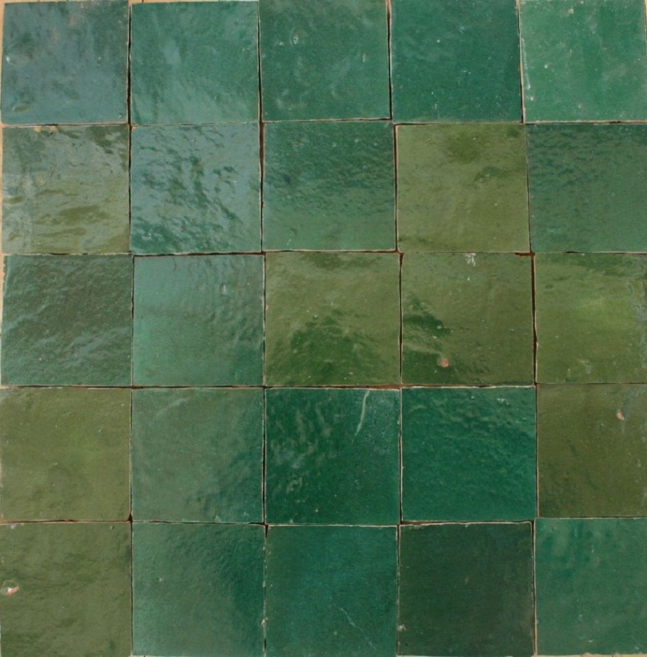 Cobre 10*20 зелёная плитка
