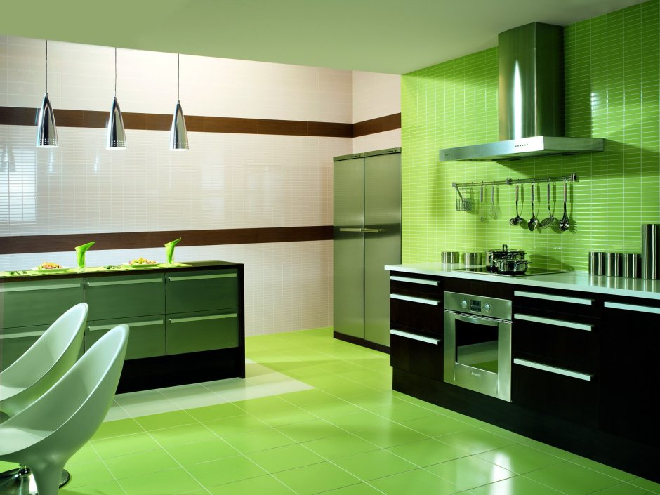 Fresco, Marazzi Tile плитка зеленая