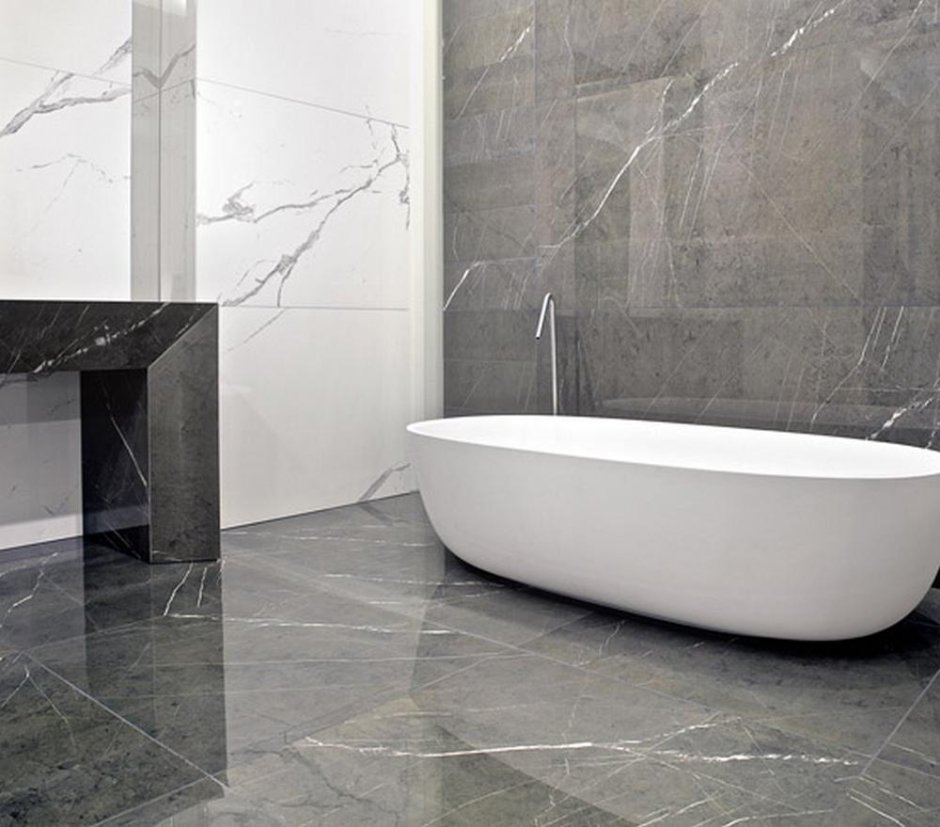 Керамогранит Casalgrande Padana Marmoker Statuario Grigio lucido