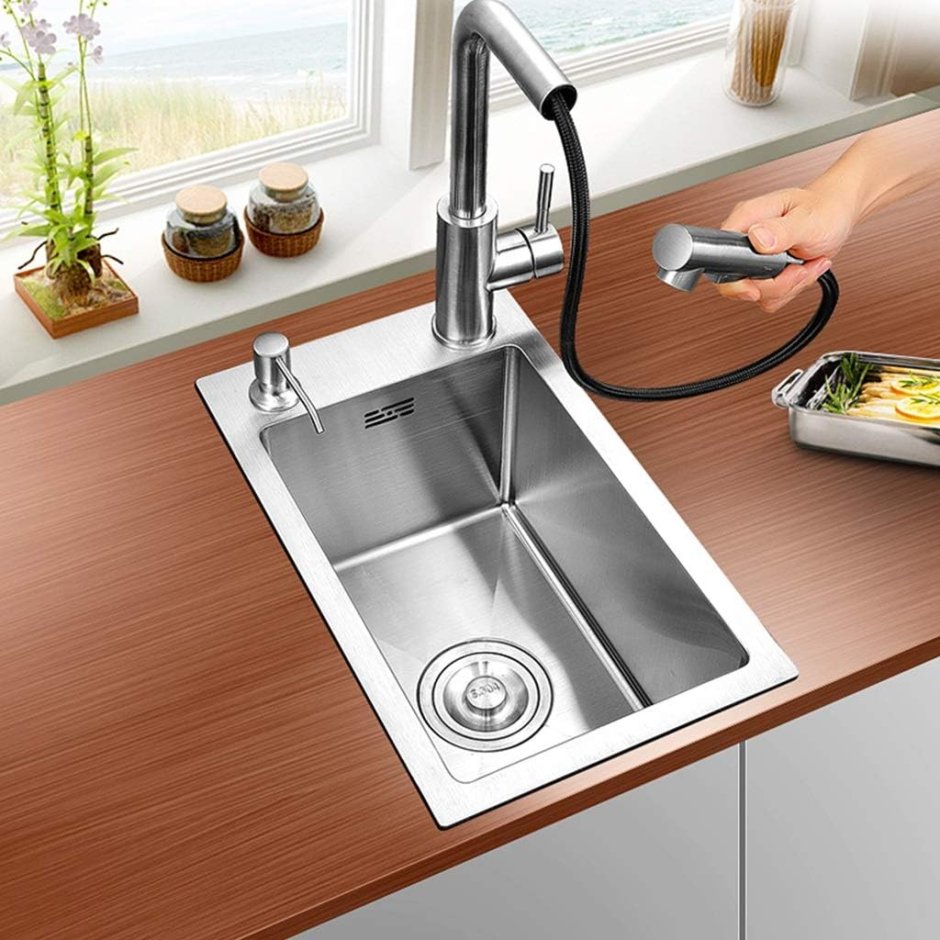 Мойка мини нержавеющей стали 304