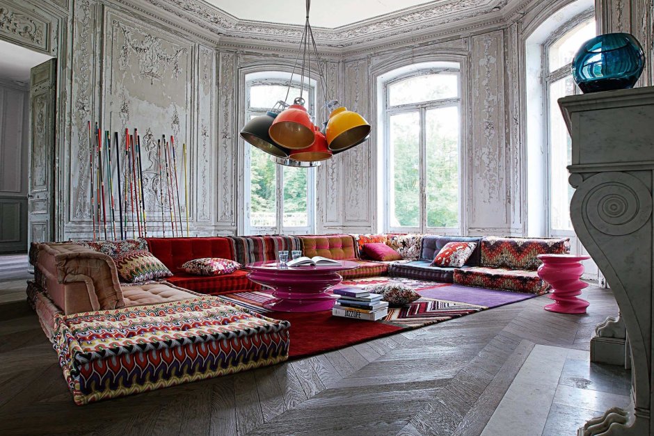 Mah Jong Roche Bobois подушки