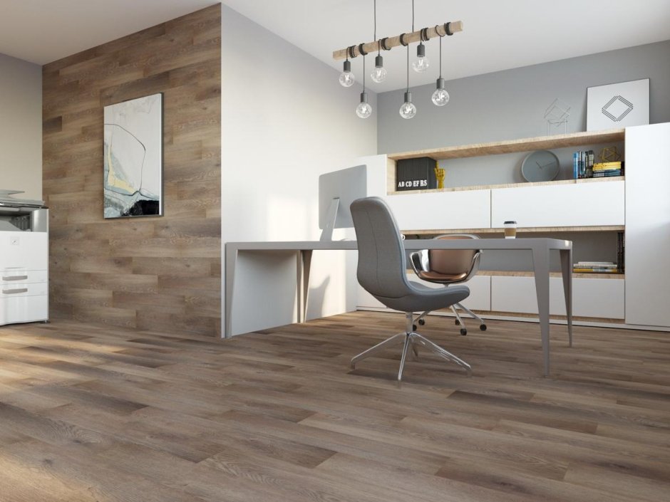 Ламинат SPC Floorwood Genesis mc07 дуб Корвус