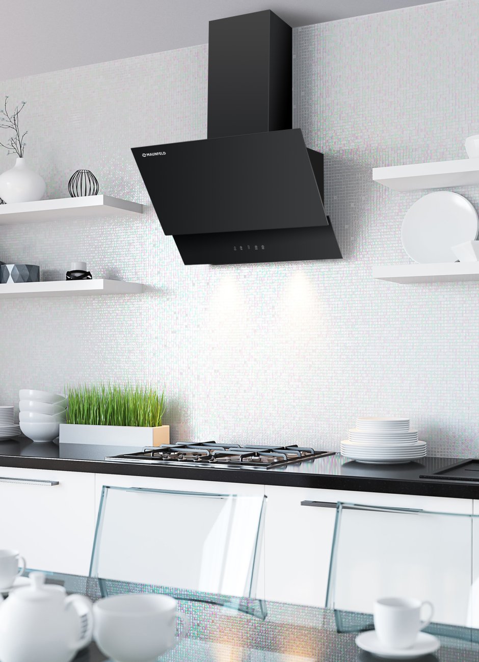 Кухонная вытяжка Maunfeld Plym Touch 60 черный