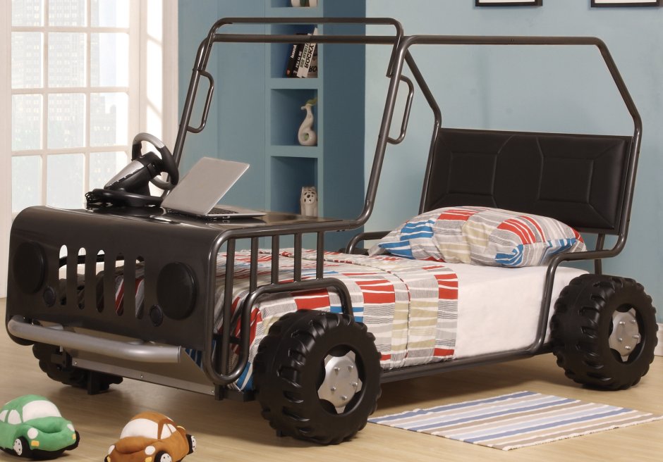 Krovat машина детская Jeep