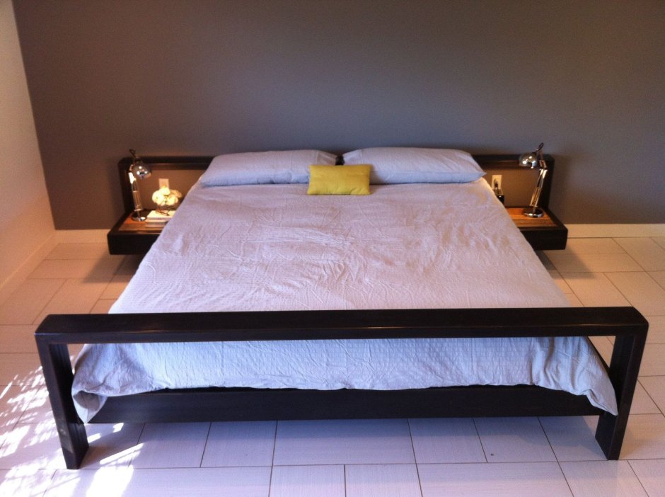 Кровать металлическая двуспальная 160х200 стиль лофт