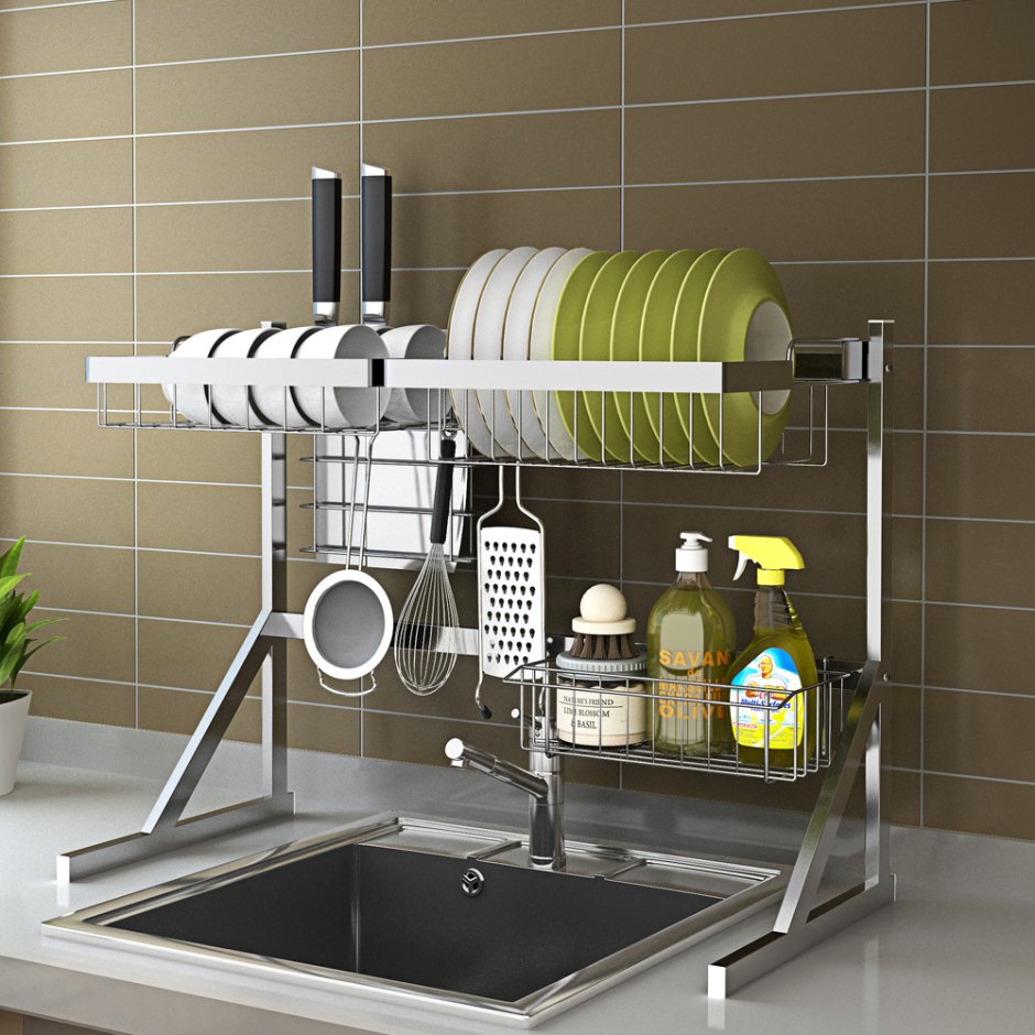 Сушилка для посуды dish Rack км 0769c