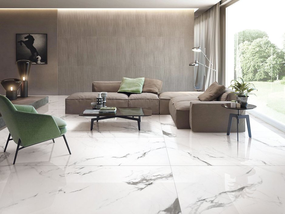 Breccia Grey керамогранит серый 60x120 глянцевый