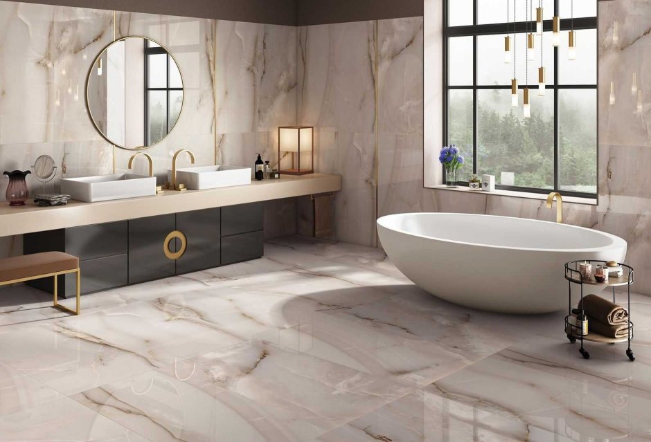 Керамогранит laparet Onyx Smoke 120x60 полированный