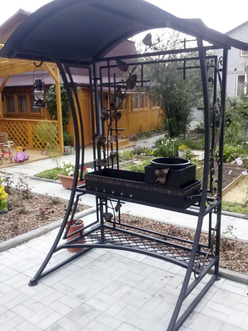 Навес для мангала Grillkoff шашлычник 150 х 215 х 232 см