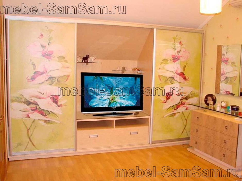 Шкаф с местом для телевизора