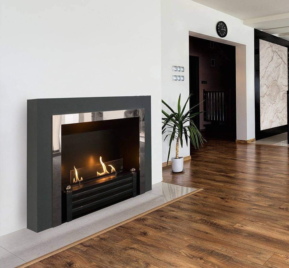 Встроенные камины в интерьере