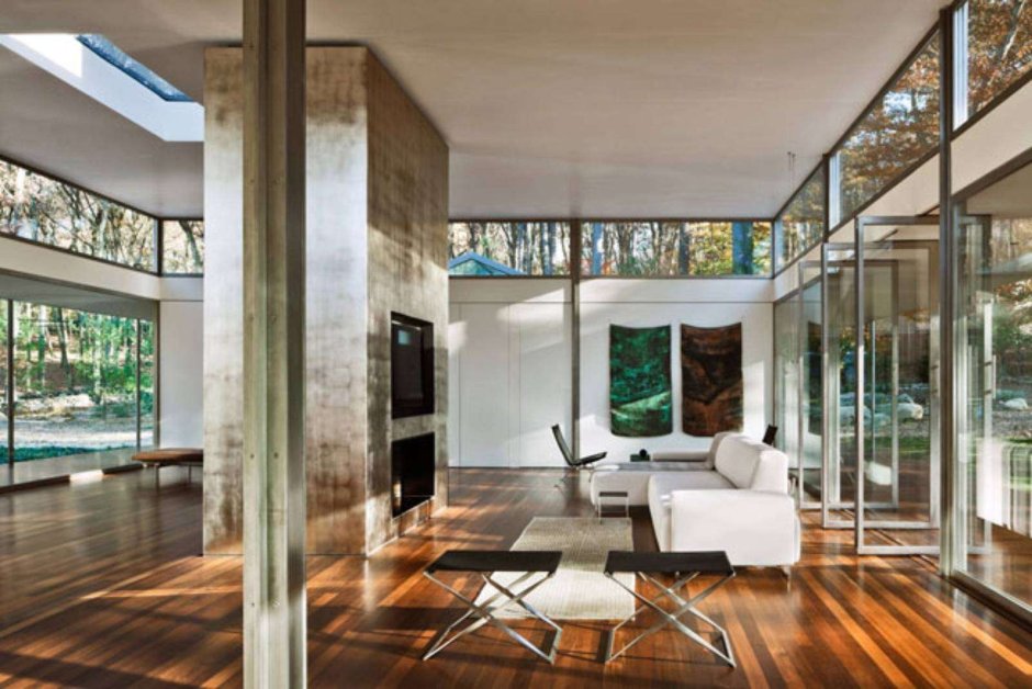 Glass/Wood House by Kengo Kuma and Associates