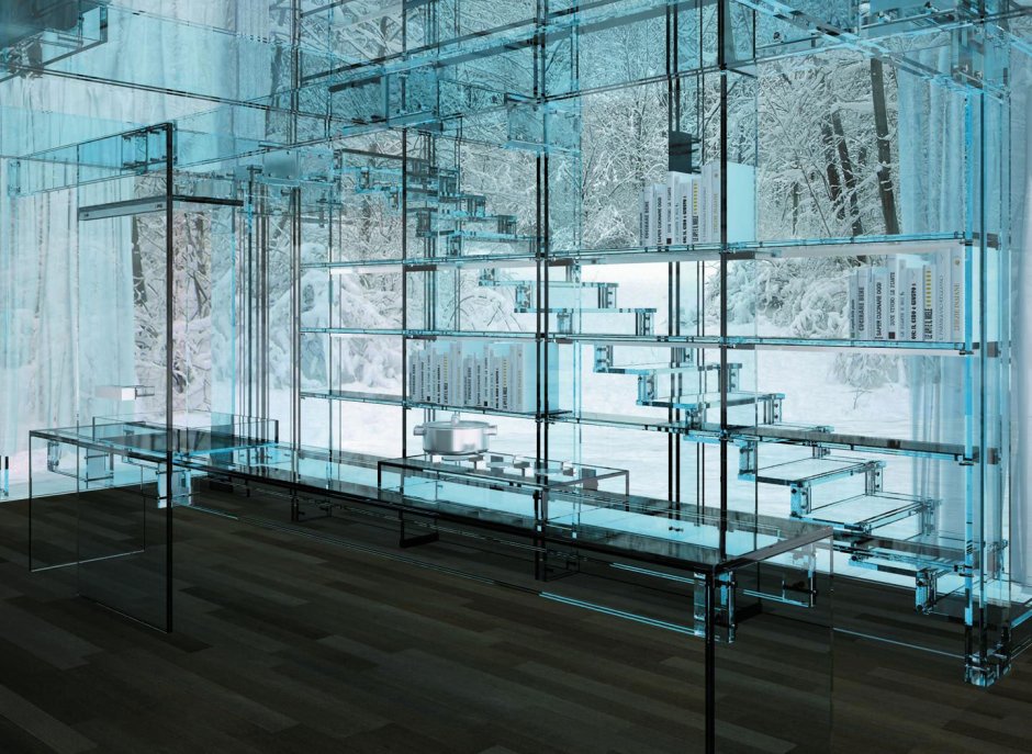 The Glass House, бюро Santambrogio Milano (Италия)