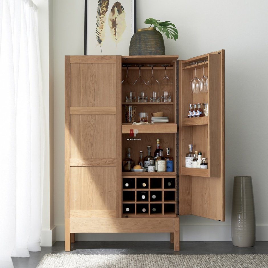 Барный шкаф Crate&Barrel