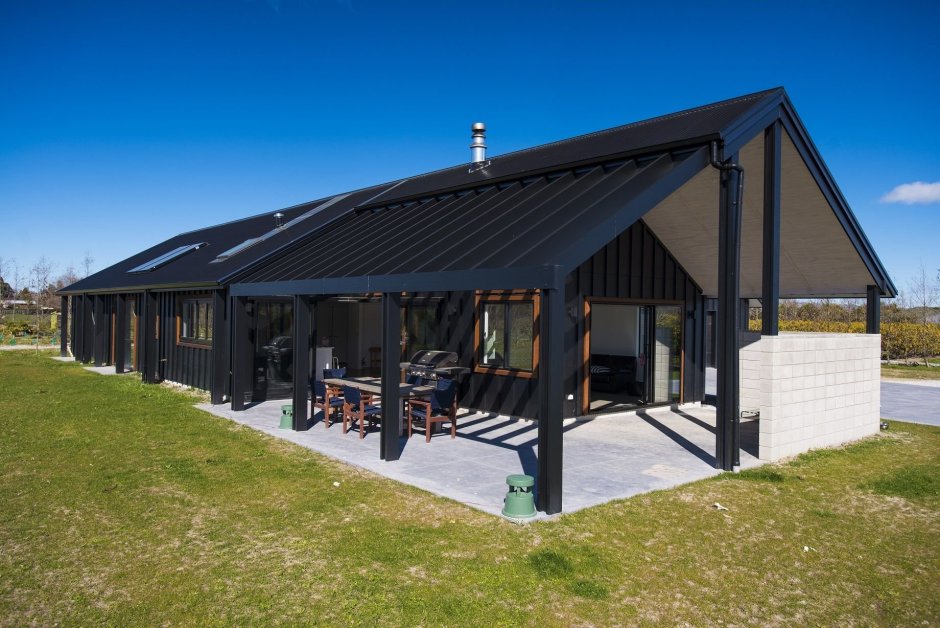 Барн хаусы Barn House с односкатной крышей
