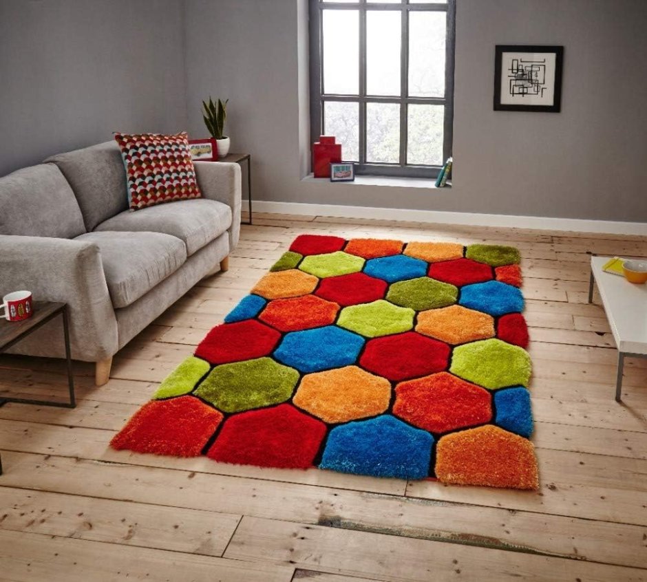 Ковер norrcarpets дизайнерский Funky Multi