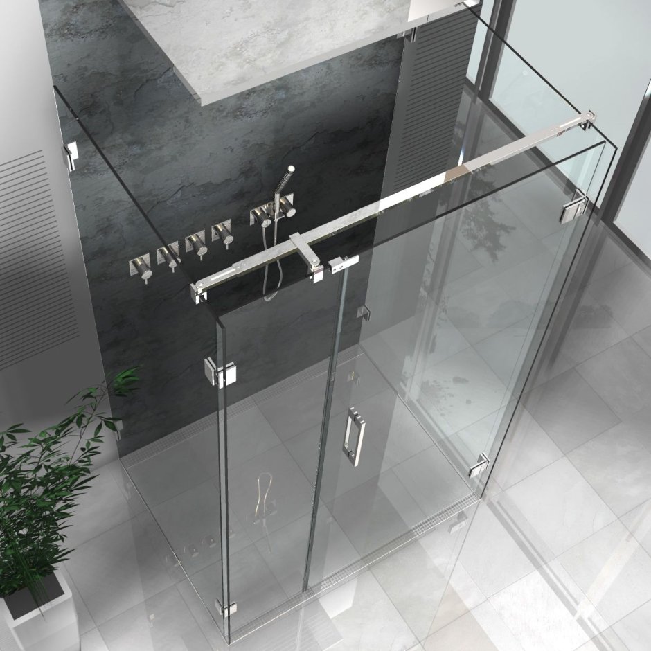 Душевая кабина модель Full Glass Shower Room ks0909 стекло 6мм