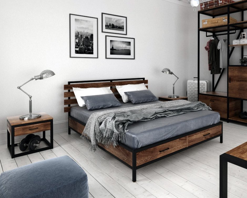 Кровать Райтон Loft