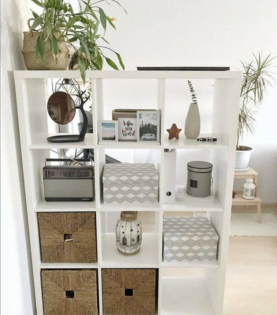 Стеллаж каллакс Kallax ikea белый