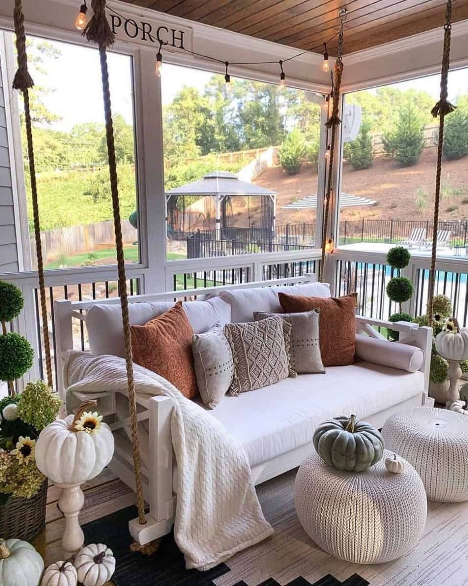 Спальня на веранде