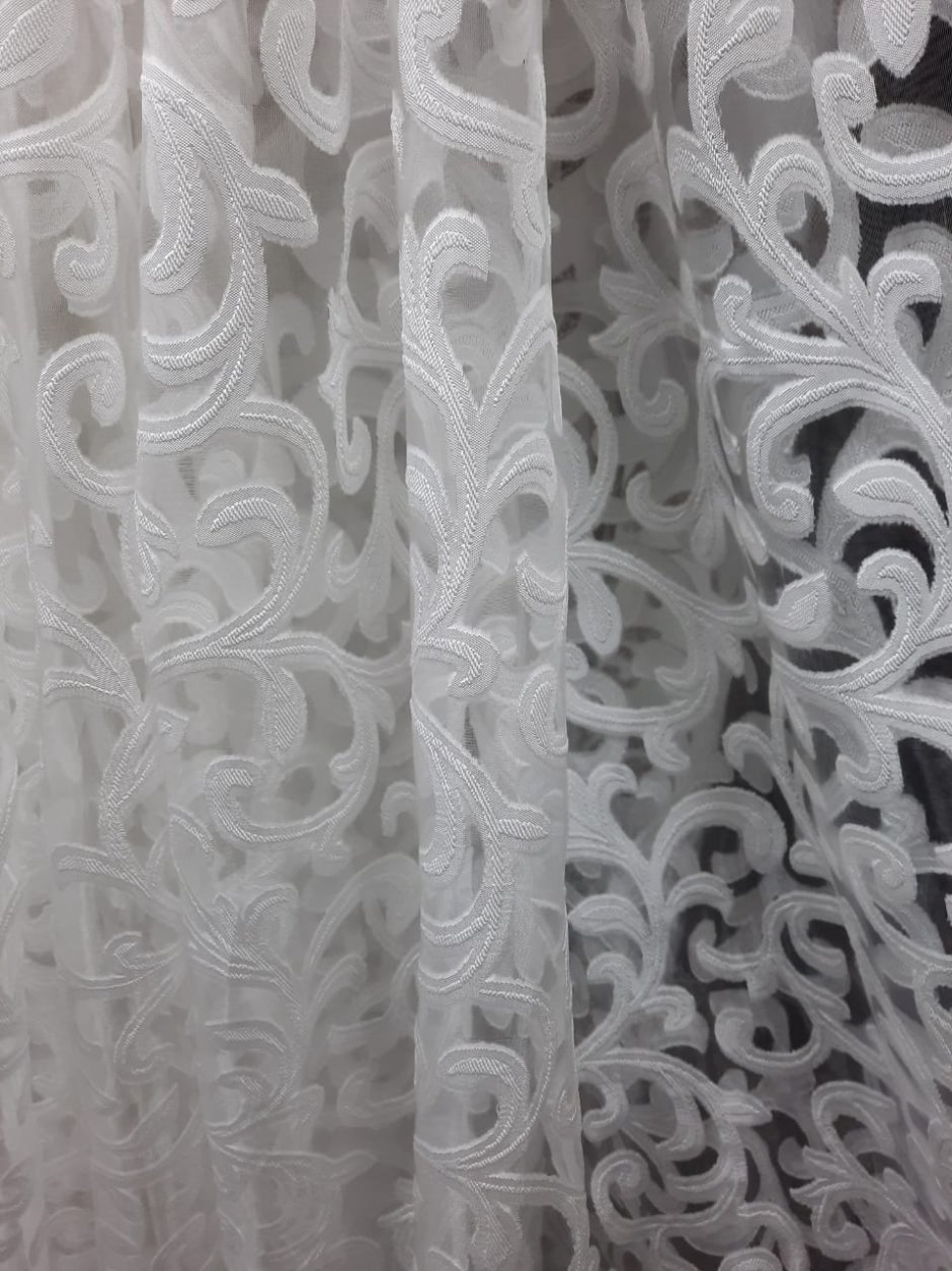 Тюль занавеска Mesh embroiddery Curtain 140*260 модель gzg134-3 Royal Union